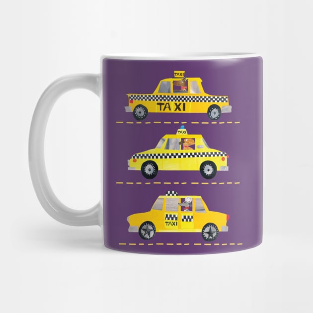 NYC CAB by Tracey English